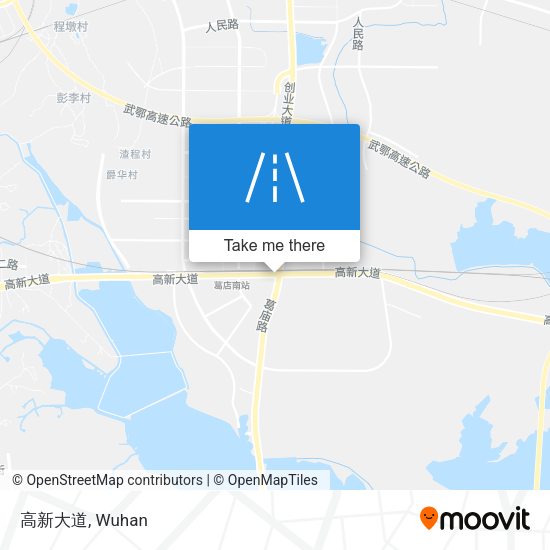 高新大道 map