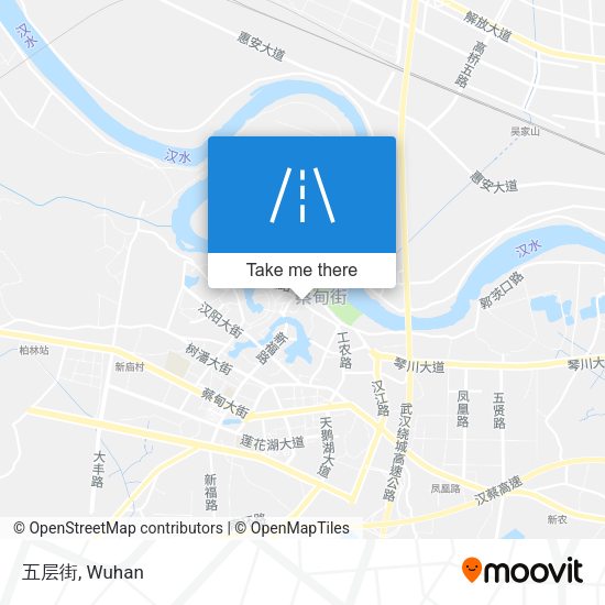 五层街 map