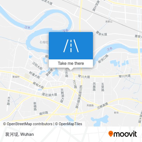 襄河堤 map