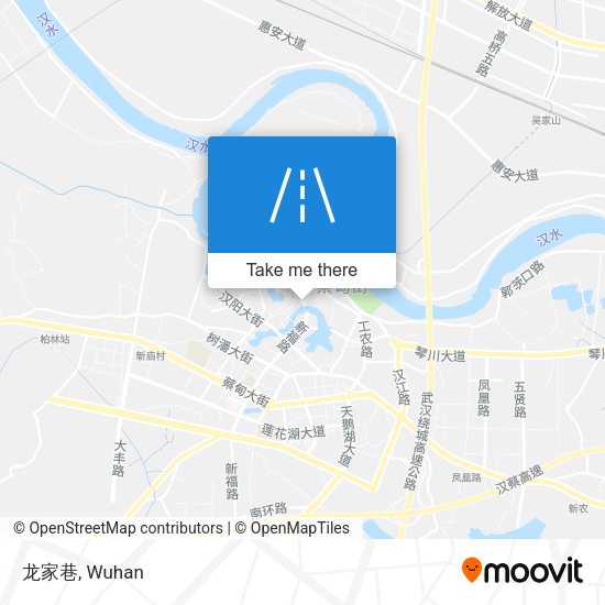 龙家巷 map