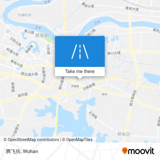 腾飞街 map