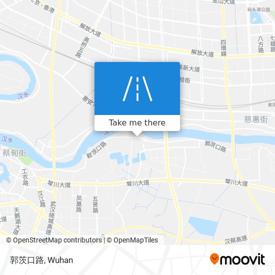 郭茨口路 map