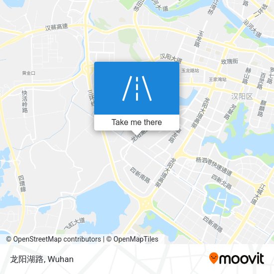 龙阳湖路 map