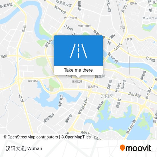 汉阳大道 map