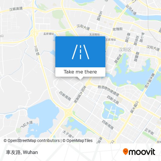 車友路 map