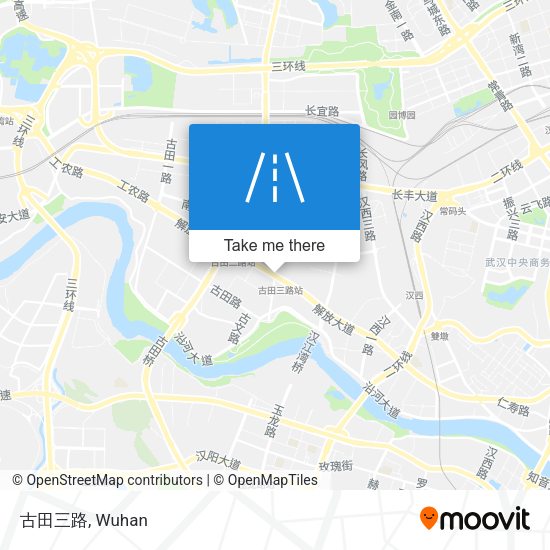 古田三路 map