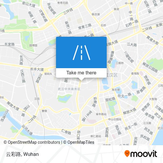 云彩路 map