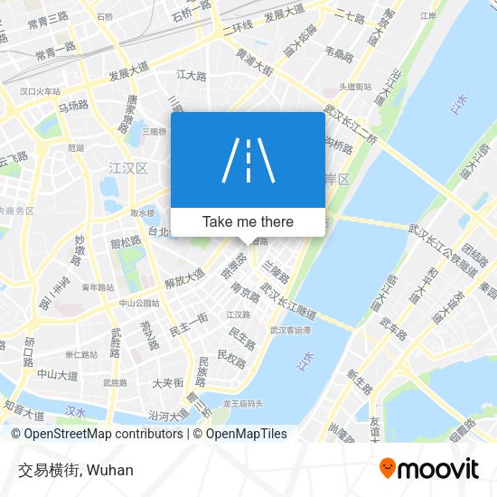 交易横街 map