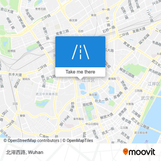北湖西路 map
