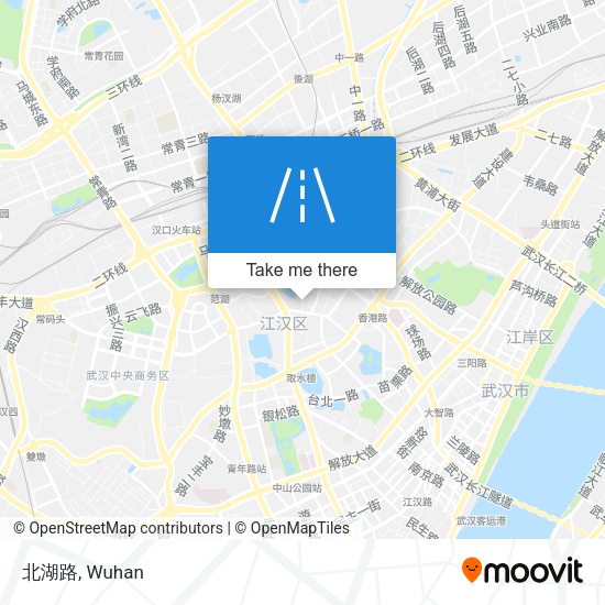 北湖路 map