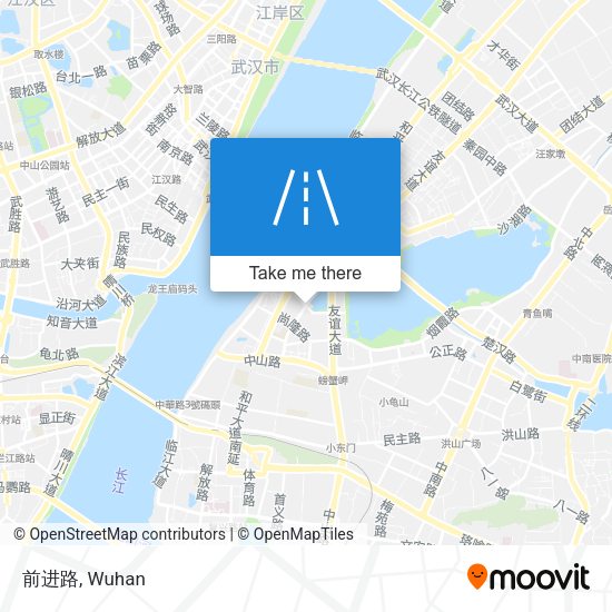 前进路 map