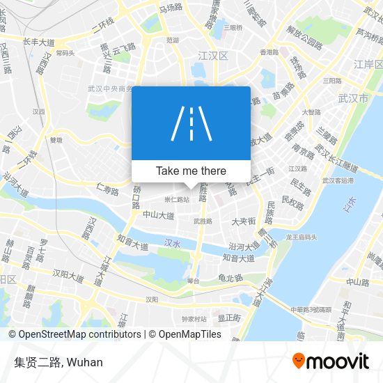 集贤二路 map
