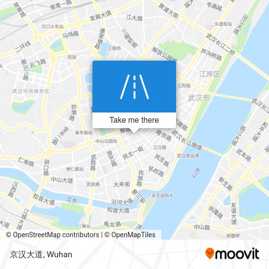 京汉大道 map