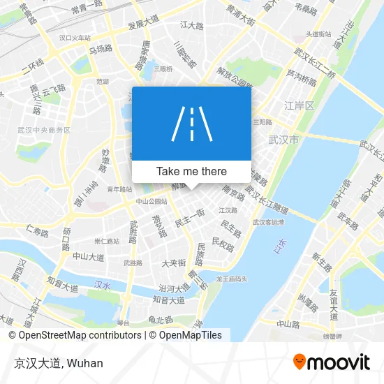 京汉大道 map