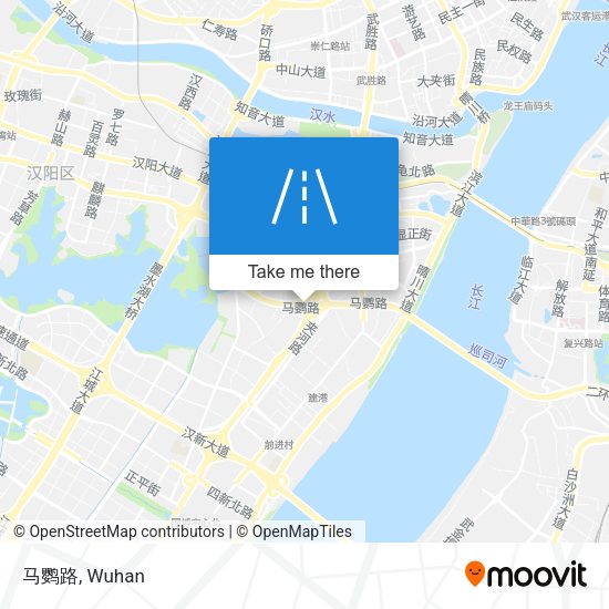 马鹦路 map