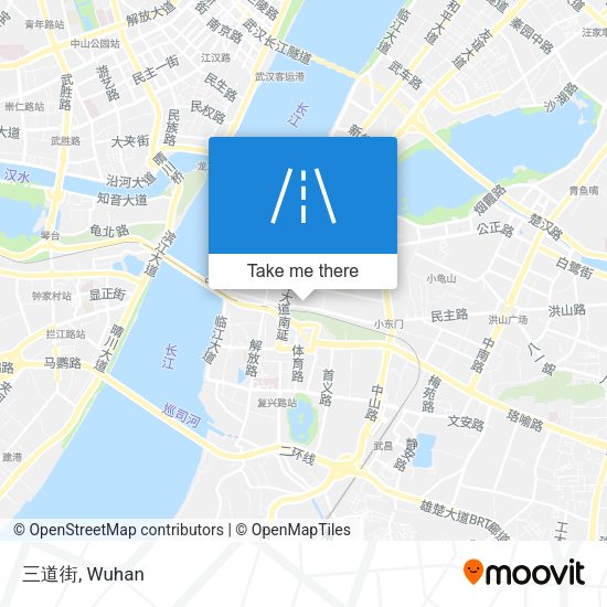 三道街 map