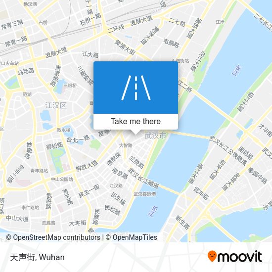 天声街 map