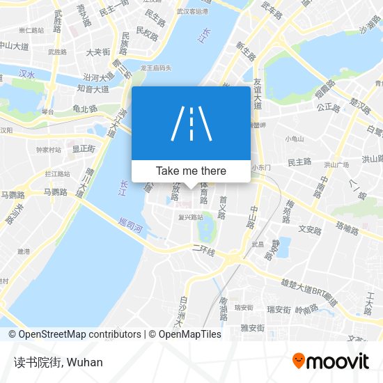 读书院街 map