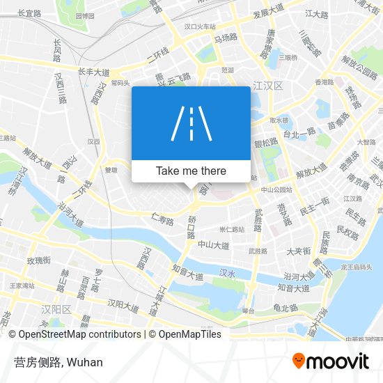 营房侧路 map