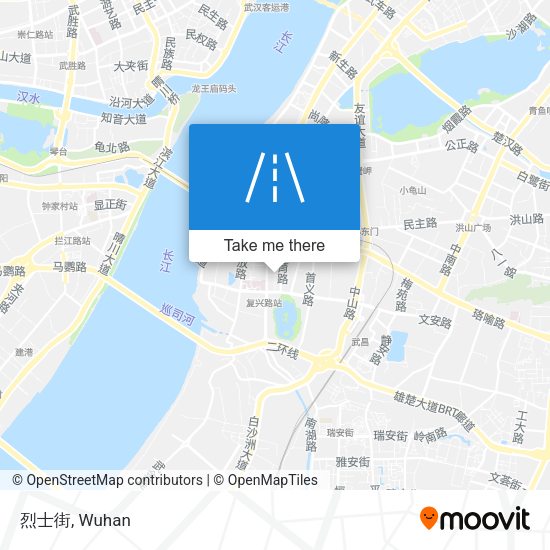 烈士街 map