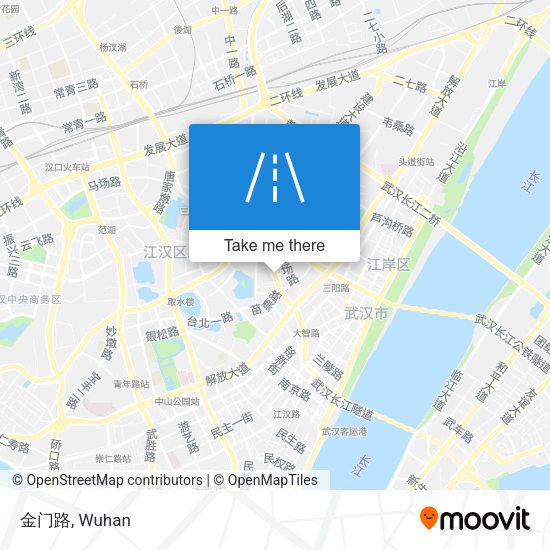 金门路 map
