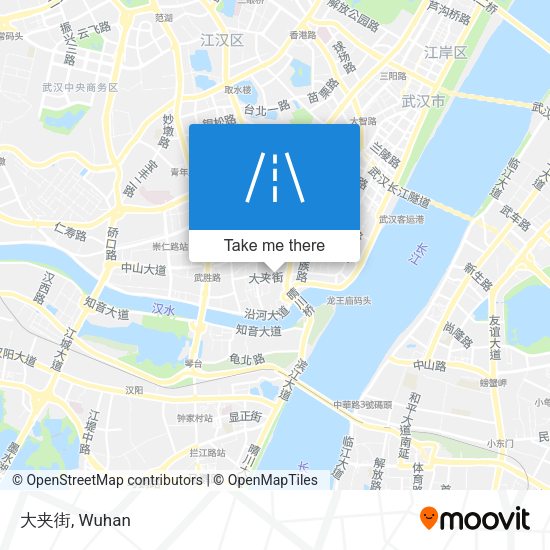 大夹街 map