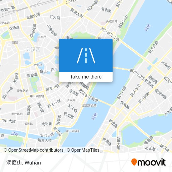 洞庭街 map