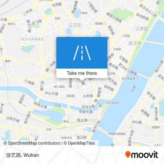 游艺路 map