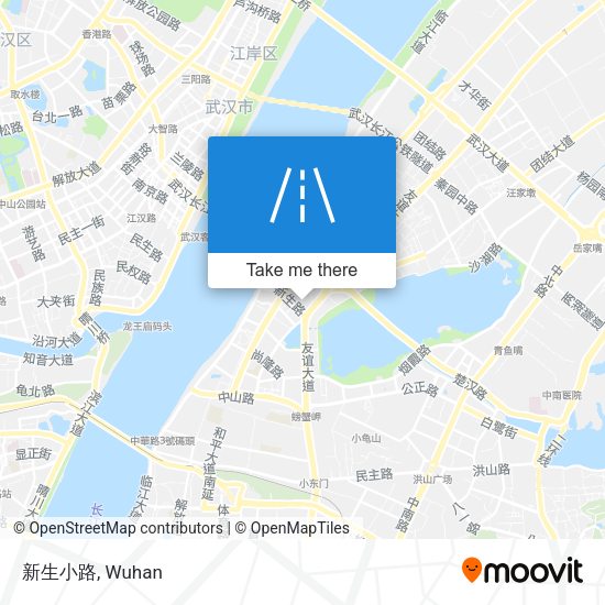 新生小路 map