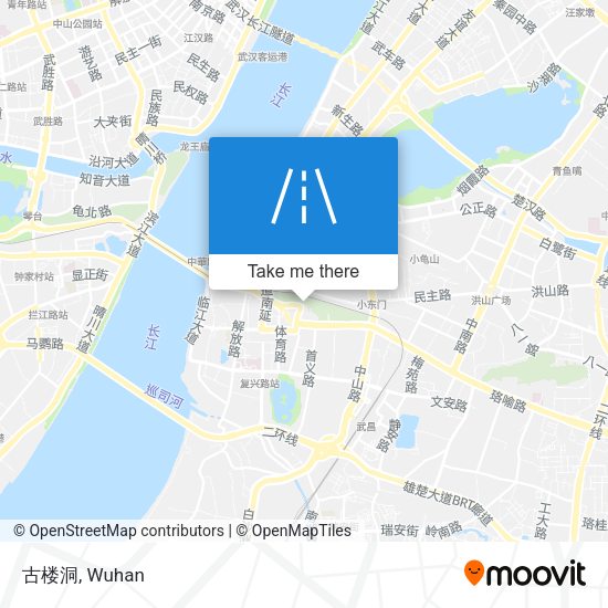古楼洞 map