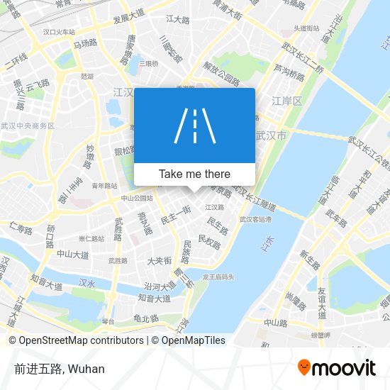 前进五路 map