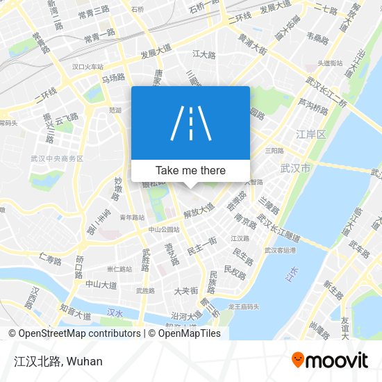 江汉北路 map