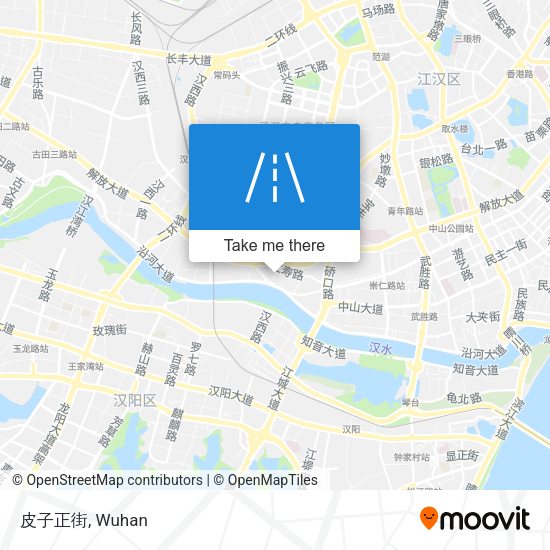 皮子正街 map