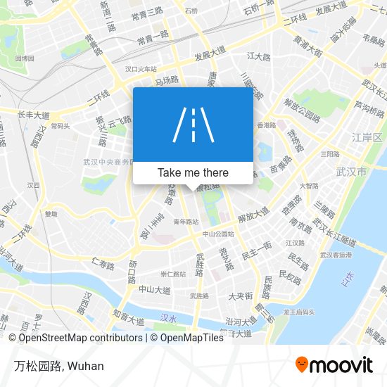万松园路 map