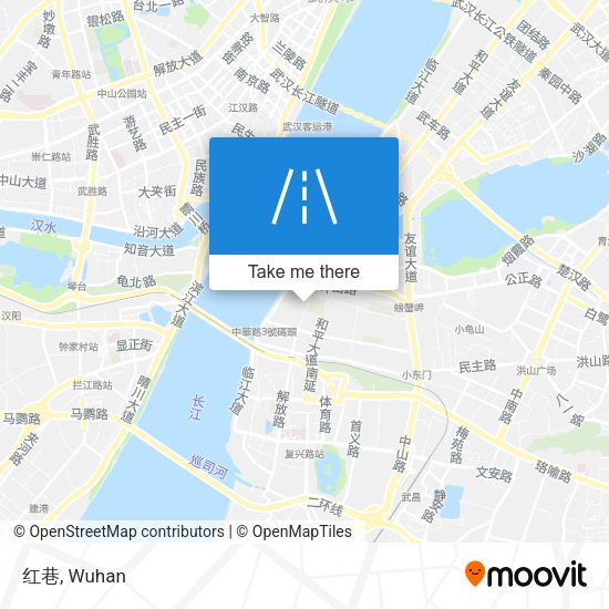 红巷 map