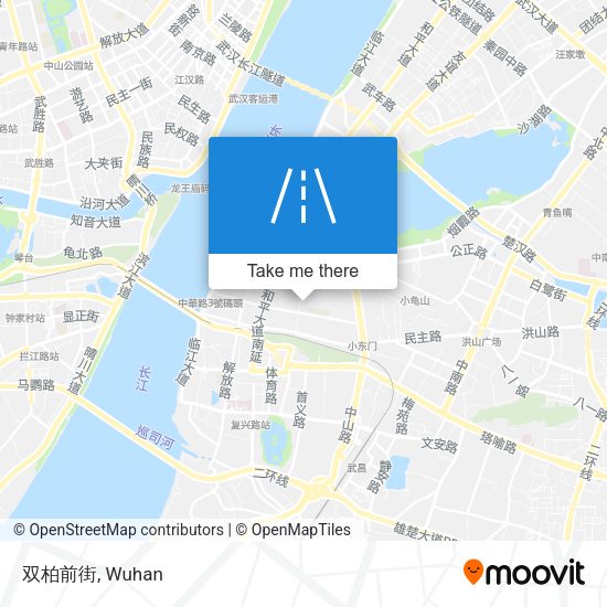 双柏前街 map