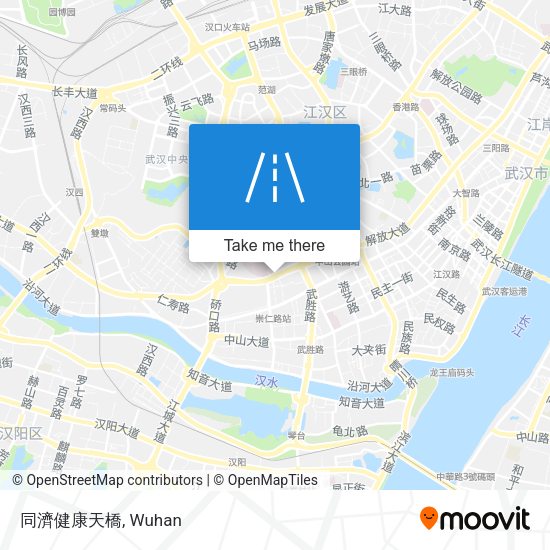 同濟健康天橋 map