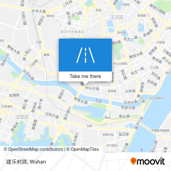 建乐村路 map
