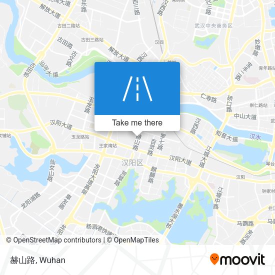赫山路 map