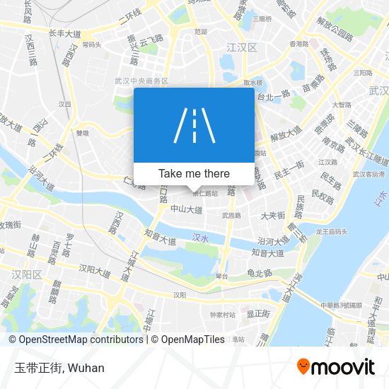 玉带正街 map