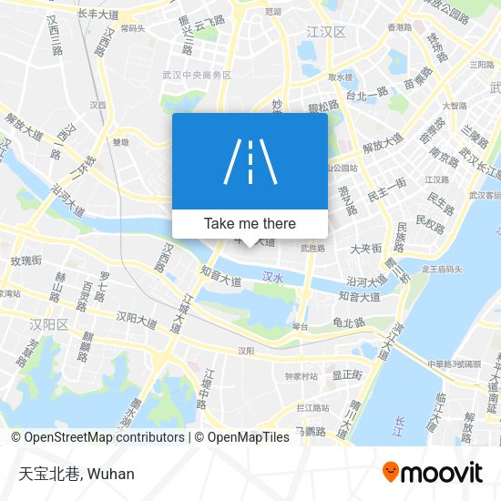 天宝北巷 map