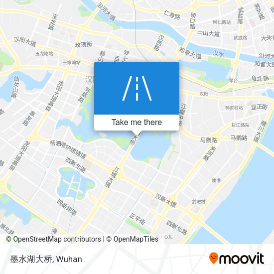 墨水湖大桥 map
