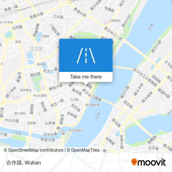 合作路 map
