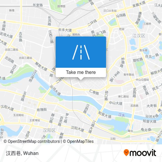 汉西巷 map