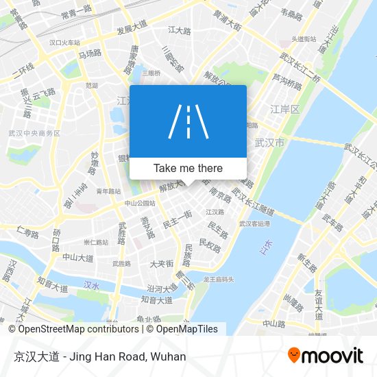 京汉大道 - Jing Han Road map