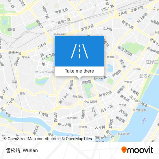 雪松路 map