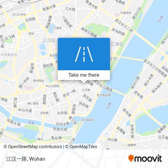 江汉一路 map