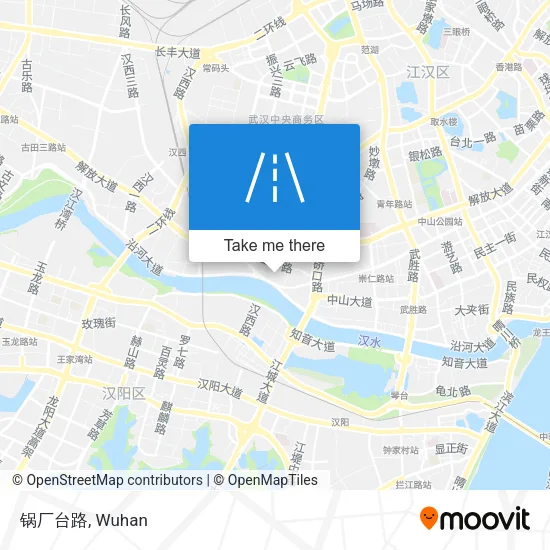 锅厂台路 map