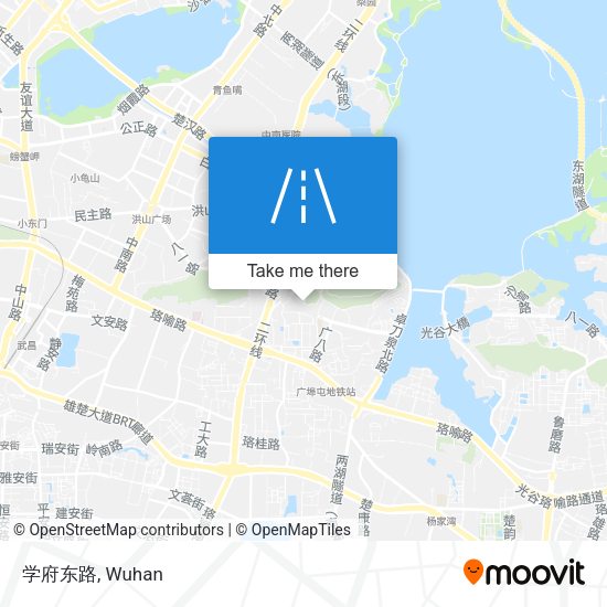 学府东路 map
