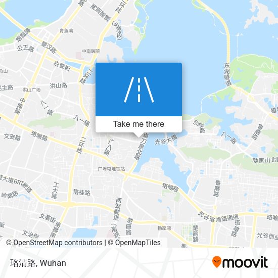 珞清路 map